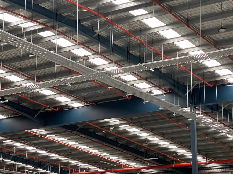 Industrial electrical work by Maric Brothers — 125 Nancy Ellis Leebold Drive, Bankstown Aerodrome NSW, photo 2