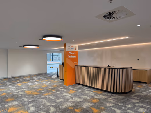 Commercial electrical work — 125 Nancy Ellis Leebold Dr. Bankstown Aerodrome NSW Office